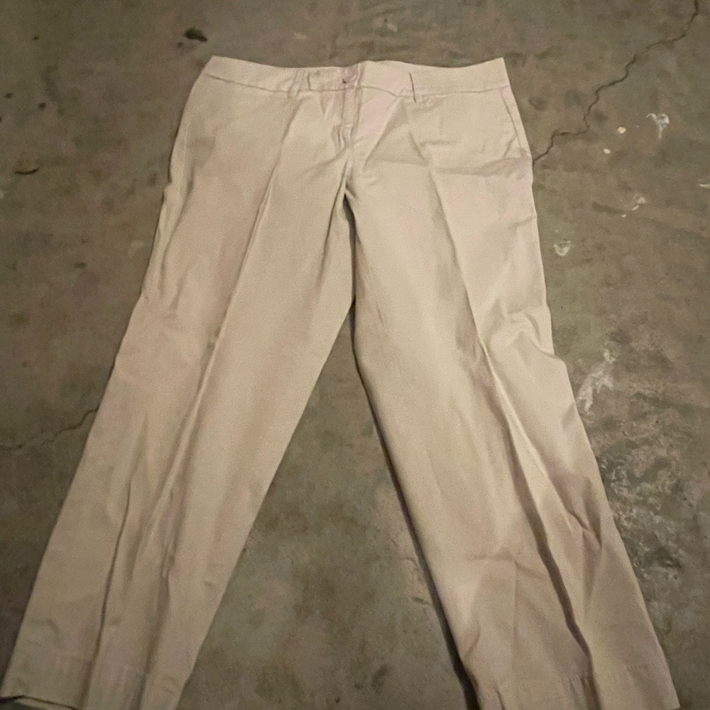 LOFT Cream Chinos
